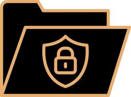 Secure Folder Vecto Icon vector