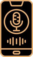 Voice Assistant Vecto Icon vector