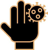 Dirty Hands Vecto Icon vector