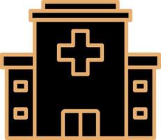 Hospital Building Vecto Icon vector