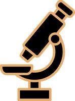 Microscope Vecto Icon vector