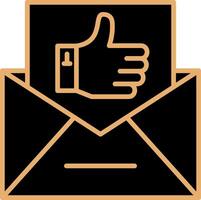 Email Like Vecto Icon vector