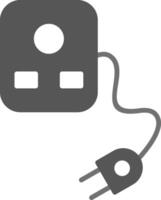 Plug And Socket Vecto Icon vector