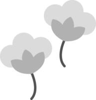 Cotton Flowers Vecto Icon vector