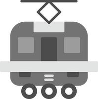 tranvía vecto icono vector