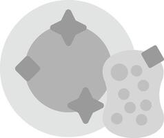 Dish Sponge Vecto Icon vector