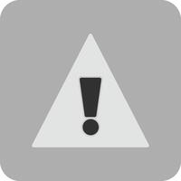 Caution Sign Vecto Icon vector