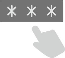 Password Vecto Icon vector