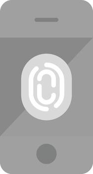 FingerPrint Verification Vecto Icon vector