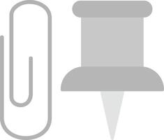 Paper Clip Vecto Icon vector