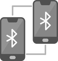 Phone Bluetooth Connected Vecto Icon vector