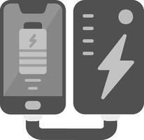 Portable Battery Vecto Icon vector