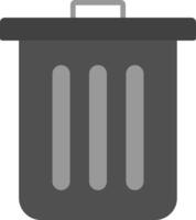 Dustbin Vecto Icon vector