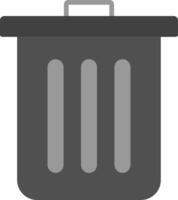 Dustbin Vecto Icon vector