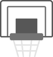 Basketball Hoop Vecto Icon vector