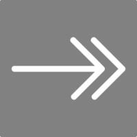 Right Arrow Vecto Icon vector