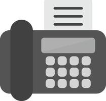 fax máquina vecto icono vector