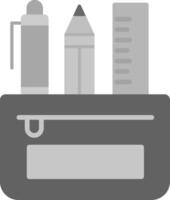 Pencil Case Vecto Icon vector