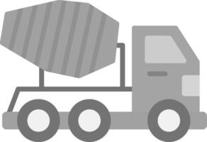 Mixer Truck Vecto Icon vector