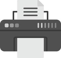 impresora vecto icono vector