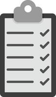 Checklist Vecto Icon vector