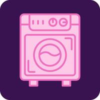 Washing Machine Vecto Icon vector