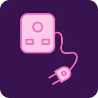 Plug And Socket Vecto Icon vector