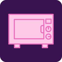 Microwave Vecto Icon vector