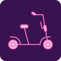 Kick Scooter Vecto Icon vector