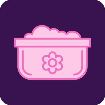 lavar platos maceta vecto icono vector