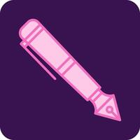 Fountain Pen Vecto Icon vector