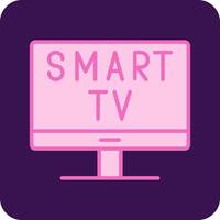 Smart Tv Vecto Icon vector