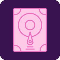 Hard Disk Vecto Icon vector