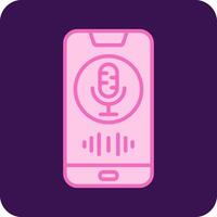 Voice Assistant Vecto Icon vector