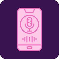 Voice Assistant Vecto Icon vector