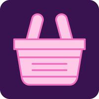 Shopping Basket Vecto Icon vector