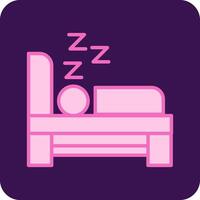 Sleeping Vecto Icon vector