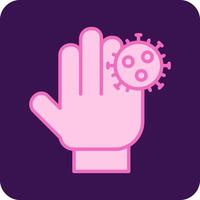 Dirty Hands Vecto Icon vector