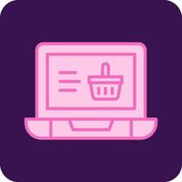 Online Shopping Vecto Icon vector