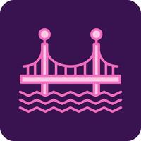 puente vecto icono vector