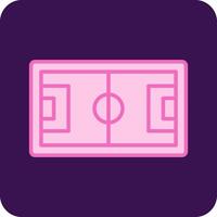 Football Pitch Vecto Icon vector