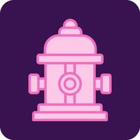 Fire Hydrant Vecto Icon vector