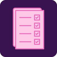 Check list Vecto Icon vector