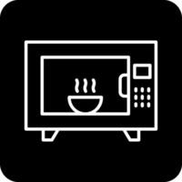 Microwave Oven Vecto Icon vector