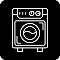 Lavado máquina vecto icono vector