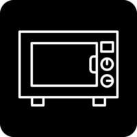 Microwave Vecto Icon vector