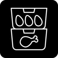 Food Containers Vecto Icon vector