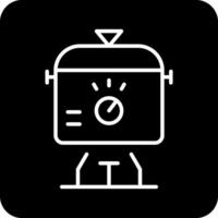 Slow Cooker Vecto Icon vector