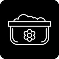 Dishwashing Pot Vecto Icon vector