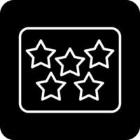 Five Star Vecto Icon vector